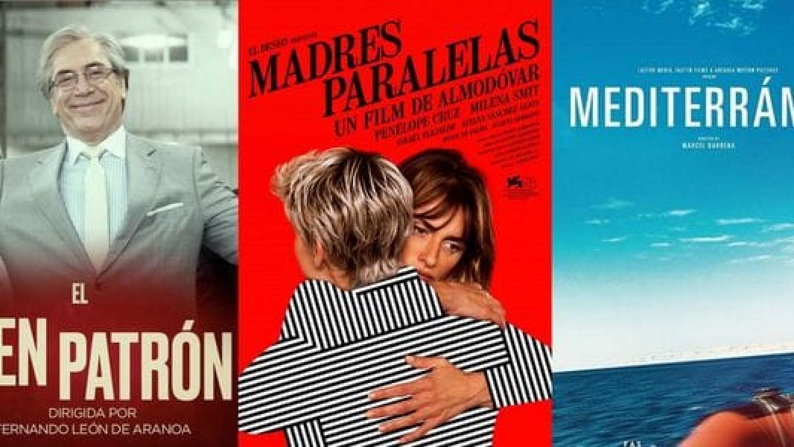'Madres paralelas', 'El buen patrón' y 'Mediterráneo', las películas españolas preseleccionadas para los Oscar
