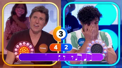 ¡Por los pelos! José Manuel Seda lamenta el éxito de Manel Fuentes en ‘La Pista’ Mejores momentos | 15 de septiembre