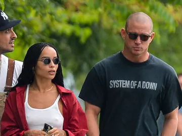 Zoe Kravitz y Channing Tatum Zoe Kravitz y Channing Tatum