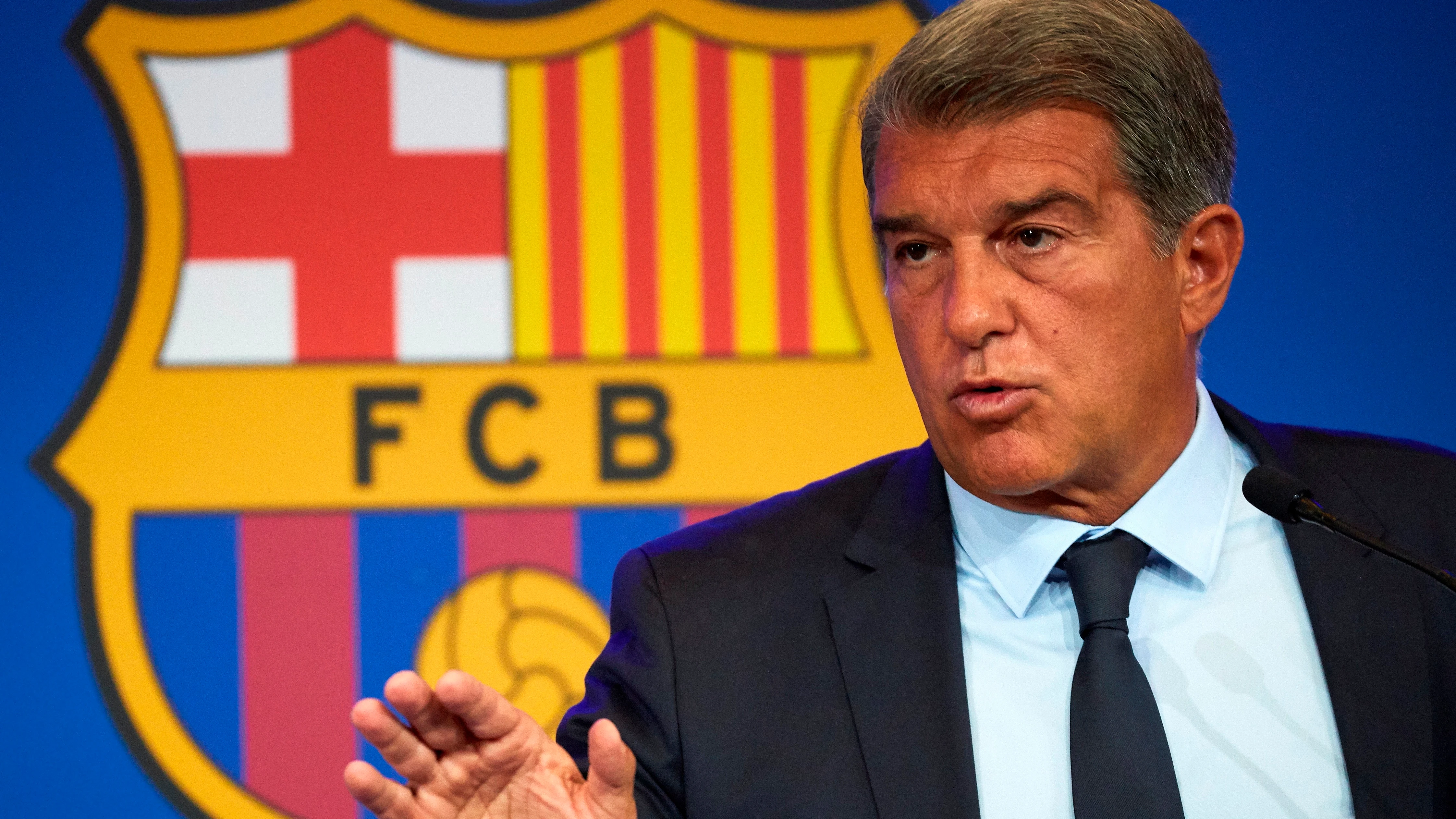 Joan Laporta, presidente del Barcelona Joan Laporta, presidente del Barcelona