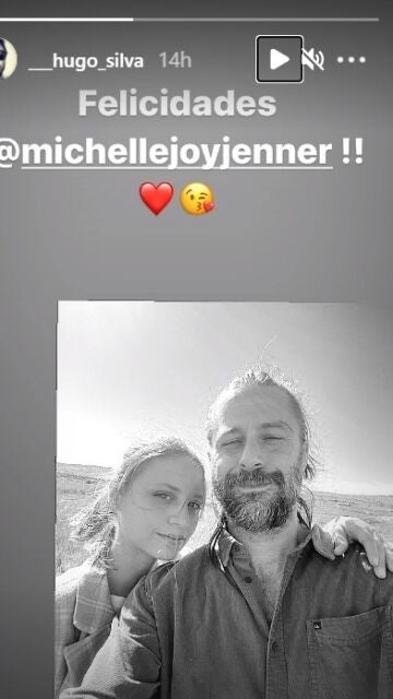 Hugo Silva y Michelle Jenner