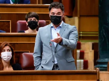 El portavoz de ERC, Gabriel Rufián El portavoz de ERC, Gabriel Rufián