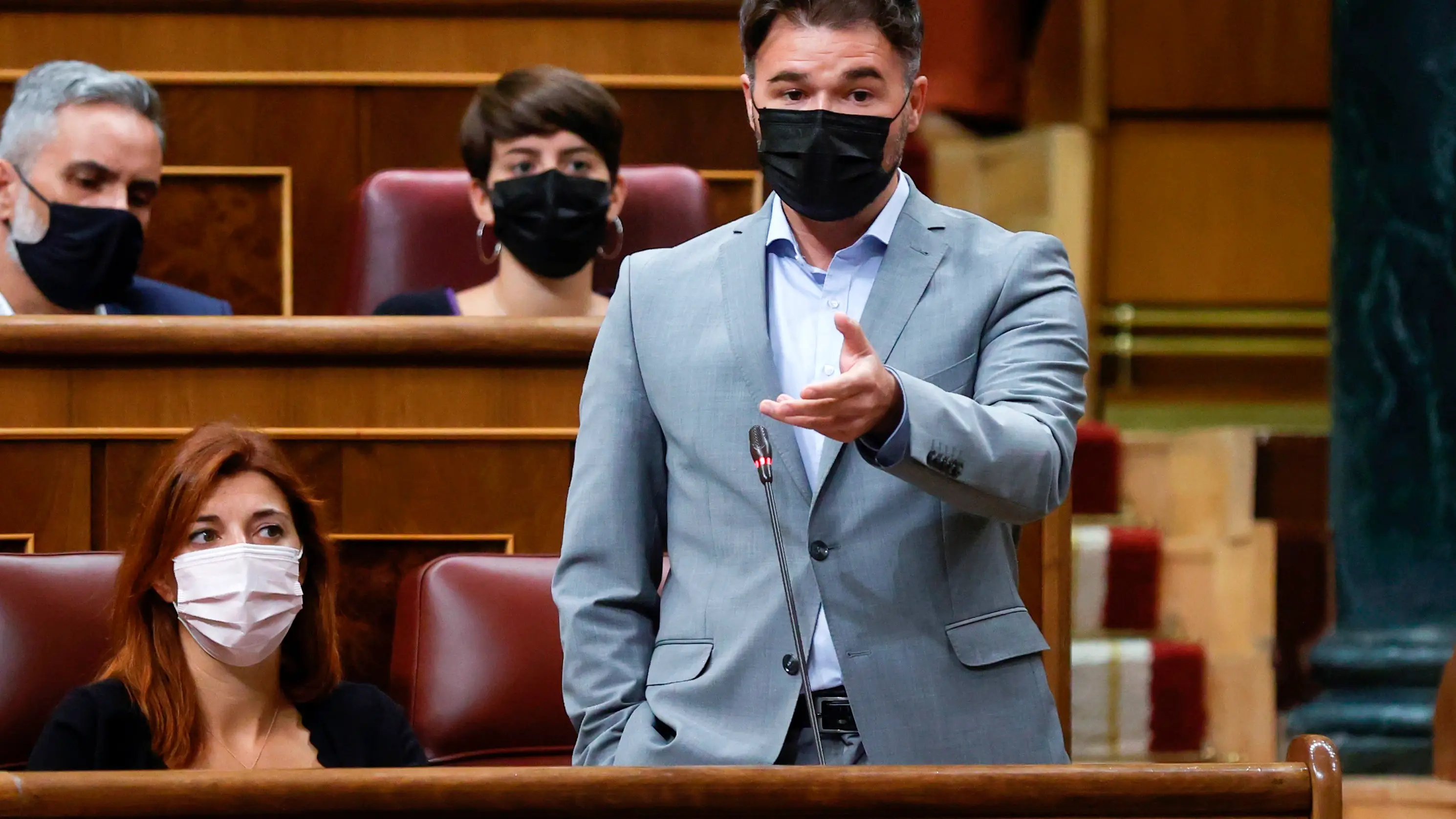 El portavoz de ERC, Gabriel Rufián El portavoz de ERC, Gabriel Rufián