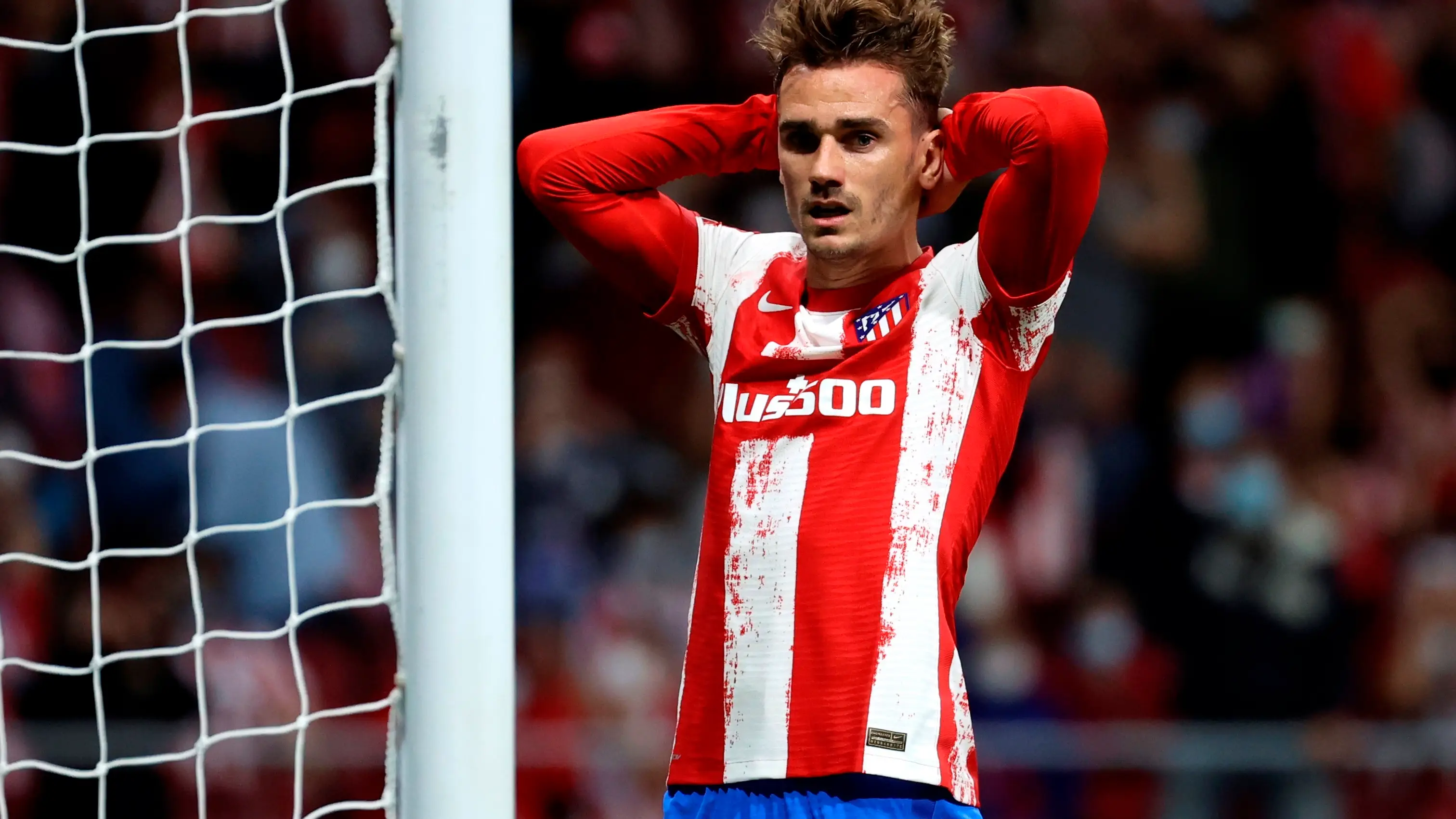 Grierzmann se lamenta tras una ocasi&oacute;n fallada ante el Oporto