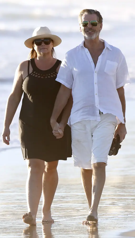 Pierce Brosnan y su mujer Keeley Shaye Smith