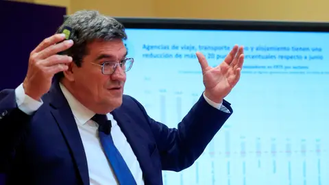 Escrivá anuncia que se prevé cerrar septiembre con 50.000 afiliados más a la seguridad social Escrivá anuncia que se prevé cerrar septiembre con 50.000 afiliados más a la seguridad social