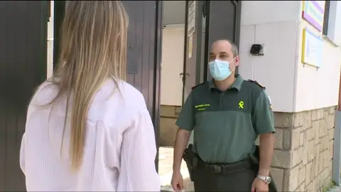 El guardia civil que salvó a un bebé El guardia civil que salvó a un bebé
