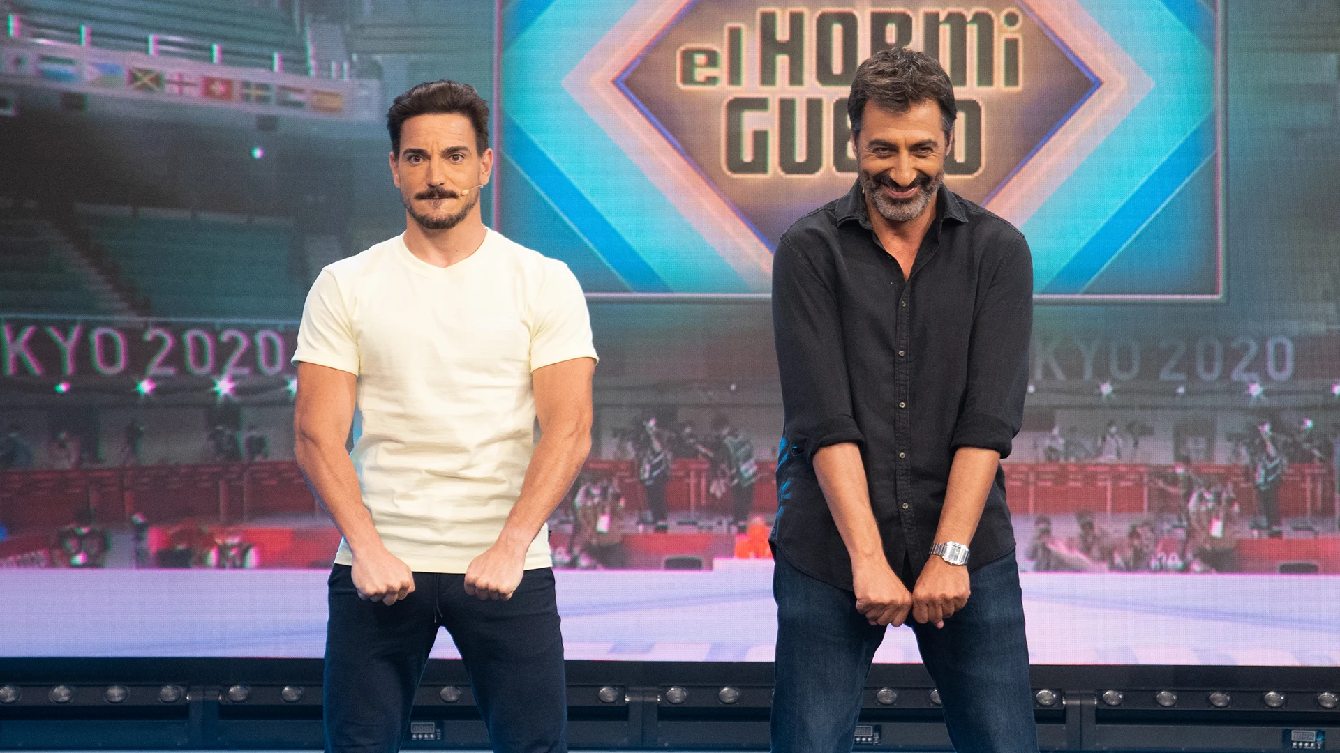 Damián Quintero, medallista olímpico, acude a 'El Hormiguero 3.0' para defender a los karatekas de la crítica de Juan del Val Damián Quintero, medallista olímpico, acude a 'El Hormiguero 3.0' para defender a los karatekas de la crítica de Juan del Val