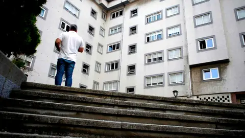 Vista general hoy jueves de la calle Juan Darriba de A Coruña, de la panadería donde trabajaba la mujer Vista general hoy jueves de la calle Juan Darriba de A Coruña, de la panadería donde trabajaba la mujer