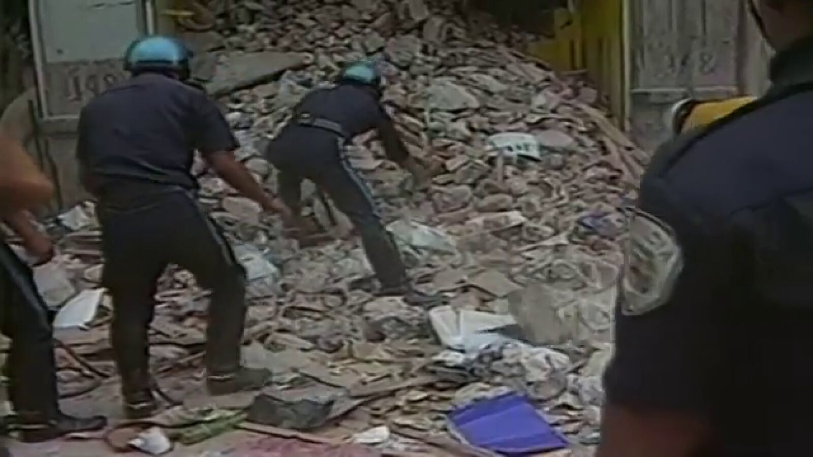 Las impresionantes imágenes del terremoto de 8,1 grados que sacudió México hace 36 años