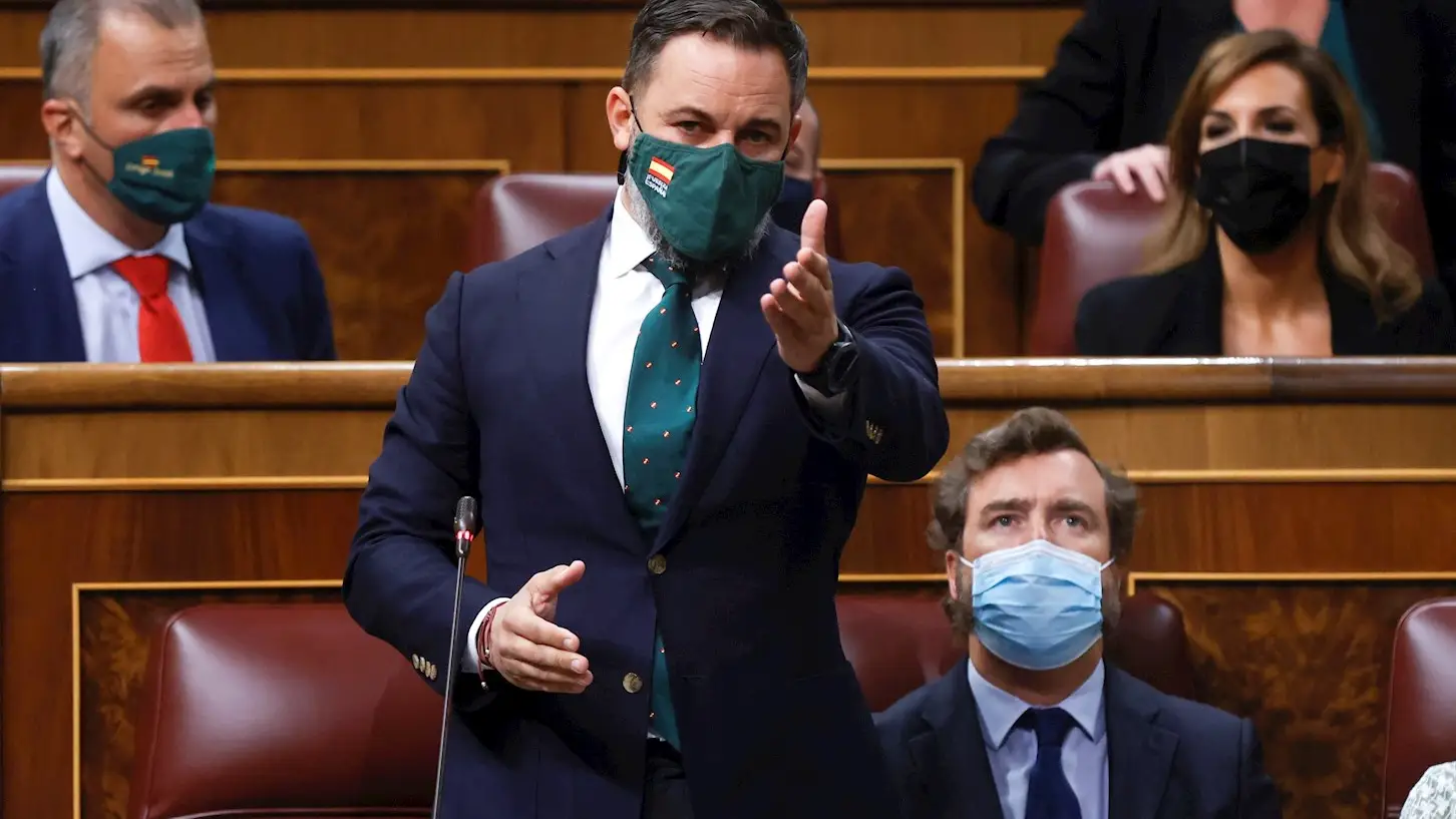 El l&iacute;der de Vox, Santiago Abascal