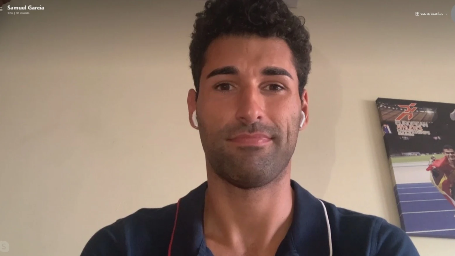 Samuel Garc&iacute;a Cabrera, atleta ol&iacute;mpico en La Palma