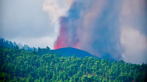 Volcán en La Palma Volcán en La Palma