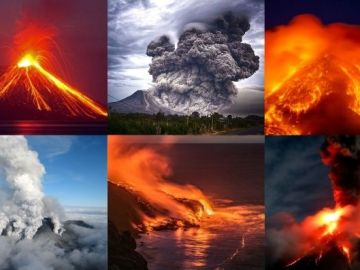 Las últimas grandes erupciones volcánicas que ha habido en el mundo