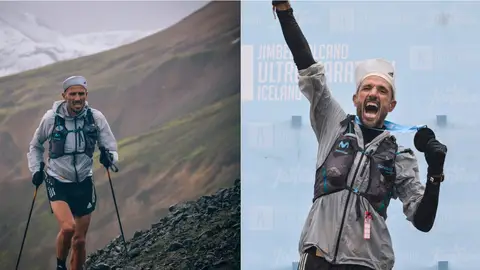 Chema Martínez se corona en la Volcano Ultra Marathon, la carrera que discurre entre volcanes en Islandia Chema Martínez se corona en la Volcano Ultra Marathon, la carrera que discurre entre volcanes en Islandia