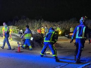 Muere un hombre de 30 años al chocar con una rotonda junto al Parque Warner de Madrid