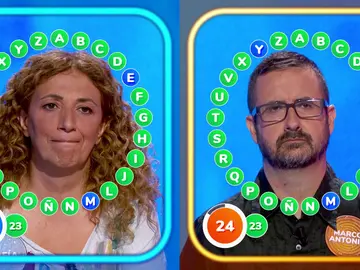 “Estoy preocupada”: Sofía apura al límite ante un Marco Antonio desconfiado en ‘El Rosco’ de ‘Pasapalabra’ “Estoy preocupada”: Sofía apura al límite ante un Marco Antonio desconfiado en ‘El Rosco’ de ‘Pasapalabra’