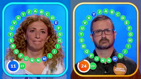 “Estoy preocupada”: Sofía apura al límite ante un Marco Antonio desconfiado en ‘El Rosco’ de ‘Pasapalabra’ “Estoy preocupada”: Sofía apura al límite ante un Marco Antonio desconfiado en ‘El Rosco’ de ‘Pasapalabra’