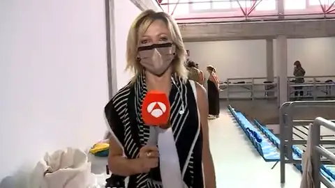 Susanna Griso se asoma al informativo de Sandra Golpe para informar de los afectados por el volcán de La Palma Susanna Griso se asoma al informativo de Sandra Golpe para informar de los afectados por el volcán de La Palma