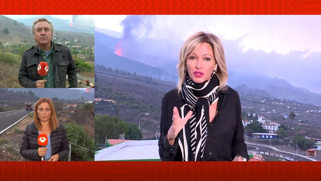 Susanna Griso desde La Palma.