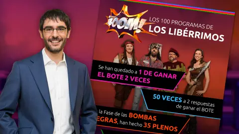 Los 'Libérrimos', en datos y curiosidades al cumplir 100 programas en '¡Boom!' Los 'Libérrimos', en datos y curiosidades al cumplir 100 programas en '¡Boom!'
