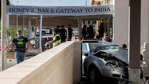 Dos hombres han muerto y otras dos personas han resultado heridas no de gravedad al invadir un coche la terraza de un bar en el núcleo de la población murciana de Roldán, el pasado viernes 17 de septiembre Dos hombres han muerto y otras dos personas han resultado heridas no de gravedad al invadir un coche la terraza de un bar en el núcleo de la población murciana de Roldán, el pasado viernes 17 de septiembre