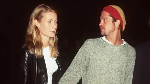 Gwyneth Paltrow y Brad Pitt Gwyneth Paltrow y Brad Pitt