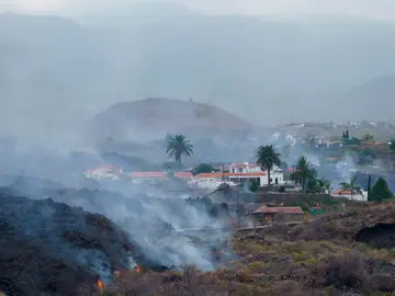 10 casas sepultadas por la lava en Todoque 10 casas sepultadas por la lava en Todoque