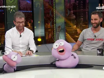 Guerra de zascas y troleo épico de Petancas a Suko en 'El Hormiguero 3.0': "Yo prefería a Flipy" Guerra de zascas y troleo épico de Petancas a Suko en 'El Hormiguero 3.0': "Yo prefería a Flipy"