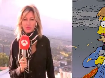 El meme de Los Simpsons y Susanna Griso que se hace viral tras la erupción del volcán en La Palma El meme de Los Simpsons y Susanna Griso que se hace viral tras la erupción del volcán en La Palma