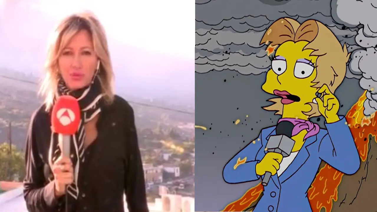 El meme de Los Simpsons y Susanna Griso que se hace viral tras la erupción del volcán en La Palma El meme de Los Simpsons y Susanna Griso que se hace viral tras la erupción del volcán en La Palma