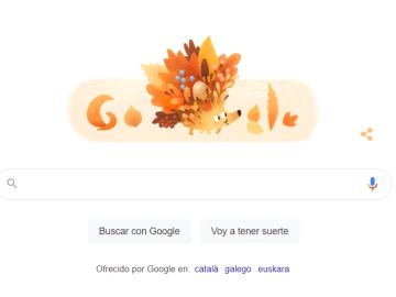 Google dedica un doodle especial a la llega de otoño