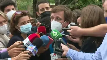 Almeida considera que "no es prudente" el anuncio de Villacís: "Madrid merece unos Juegos, pero es una decisión que no está tomada" Almeida considera que "no es prudente" el anuncio de Villacís: "Madrid merece unos Juegos, pero es una decisión que no está tomada"