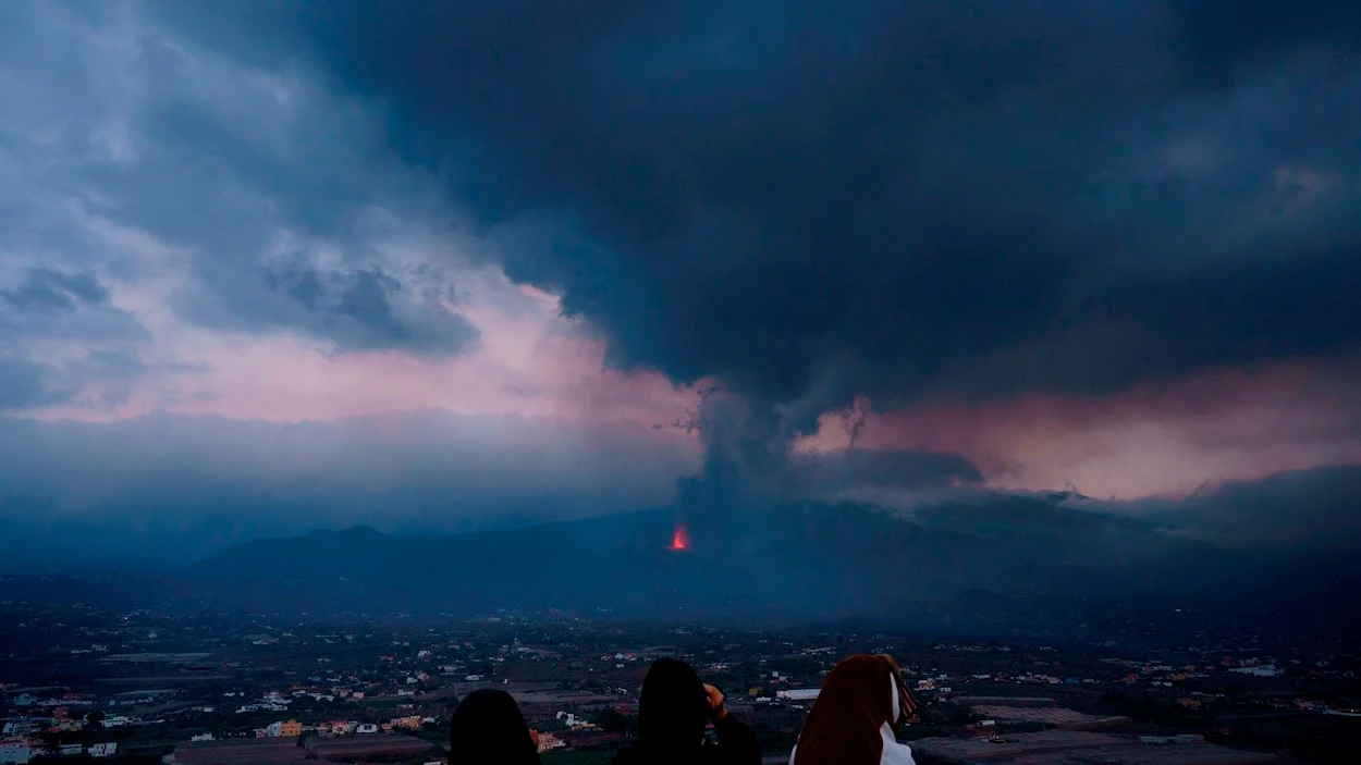 Una vivienda en el barrio de El Paraíso, una de las zonas más afectadas por la erupción que tiene lugar en la isla de La Palma, en una foto del 21 de septiembre Una vivienda en el barrio de El Paraíso, una de las zonas más afectadas por la erupción que tiene lugar en la isla de La Palma, en una foto del 21 de septiembre