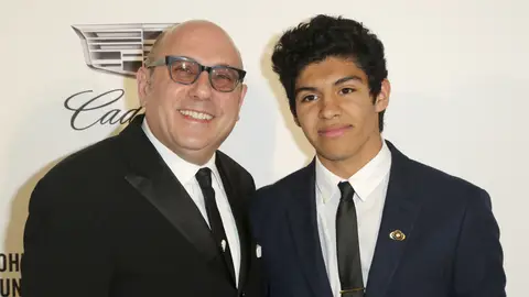 Willie Garson con su hijo Nathen Willie Garson con su hijo Nathen