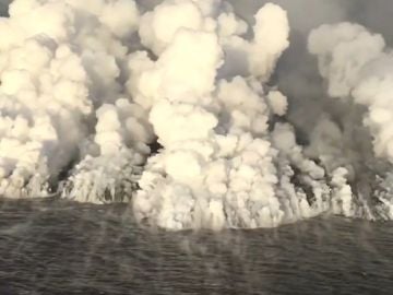 El volcán Kilauea, un precedente para saber qué ocurrirá cuando la lava de Cumbre Vieja llegue al mar