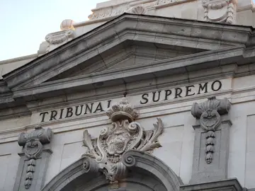 Imagen de archivo del Tribunal Supremo. Imagen de archivo del Tribunal Supremo.