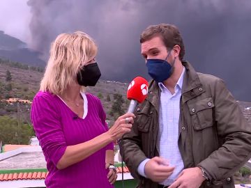 Pablo Casado, desde La Palma: 