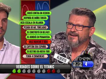 Alberto presagia su futuro al escoger el tema de las preguntas: “Hundidos” Alberto presagia su futuro al escoger el tema de las preguntas: “Hundidos”