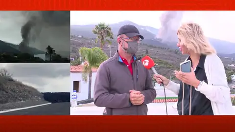 Erupción del volcán en La Palma. Erupción del volcán en La Palma.