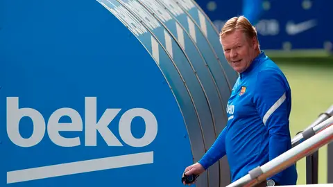 Ronald Koeman, entrenador del Barcelona Ronald Koeman, entrenador del Barcelona