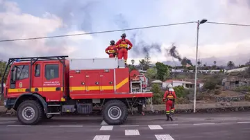 Efectivos de la Unidad Militar de Emergencias en La Palma Efectivos de la Unidad Militar de Emergencias en La Palma