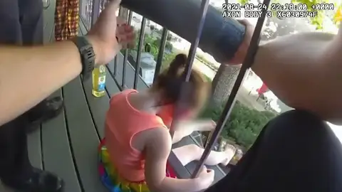 Rescate de niña atrapada en Estados Unidos Rescate de niña atrapada en Estados Unidos