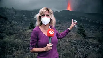Susanna Griso en La Palma. Susanna Griso en La Palma.
