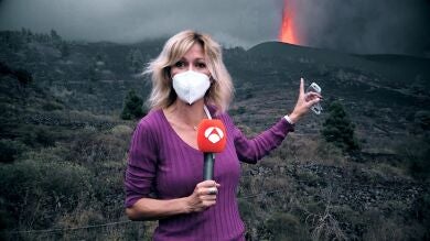 Susanna Griso, desde la erupción del volcán de La Palma: 