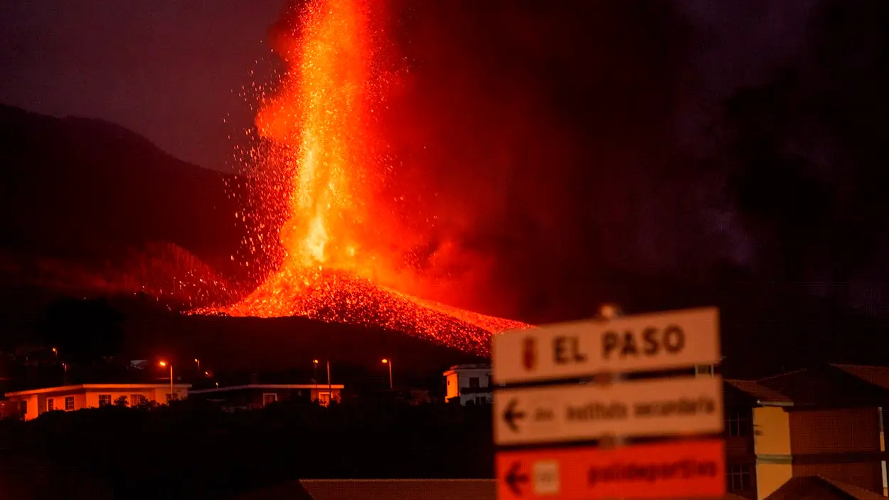 &iquest;Cu&aacute;ntas bocas tiene el volc&aacute;n de La Palma?