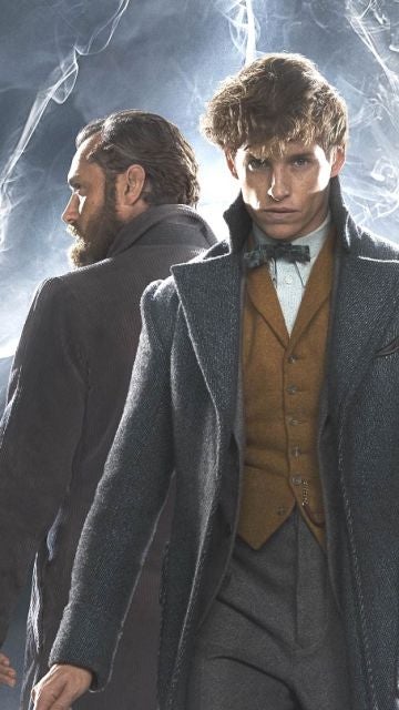 Jude Law y Eddie Redmayne en 'Los crímenes de Grindelwald'
