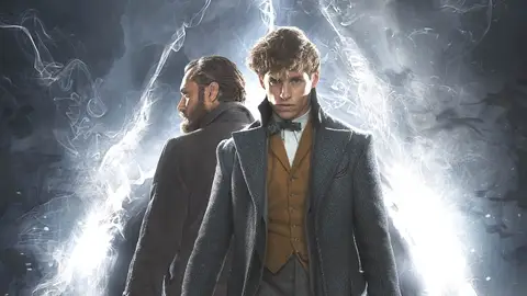 Jude Law y Eddie Redmayne en 'Los crímenes de Grindelwald' Jude Law y Eddie Redmayne en 'Los crímenes de Grindelwald'