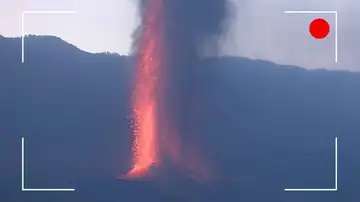 El volcán en directo El volcán en directo