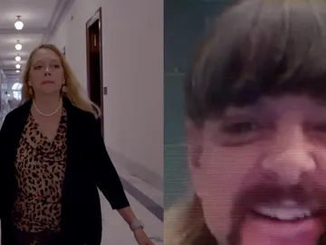 Carole Baskin y Joe Exotic en 'Tiger King 2' Carole Baskin y Joe Exotic en 'Tiger King 2'